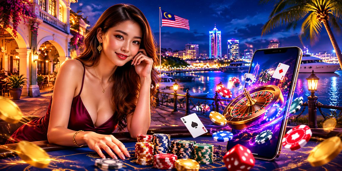 Pemain Malaysia bermain Roulette kasino dalam talian pada peranti mudah alih